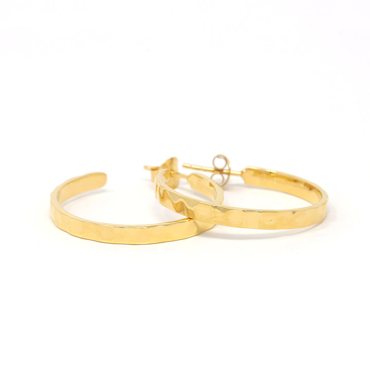 Hammered Hoop 30mm