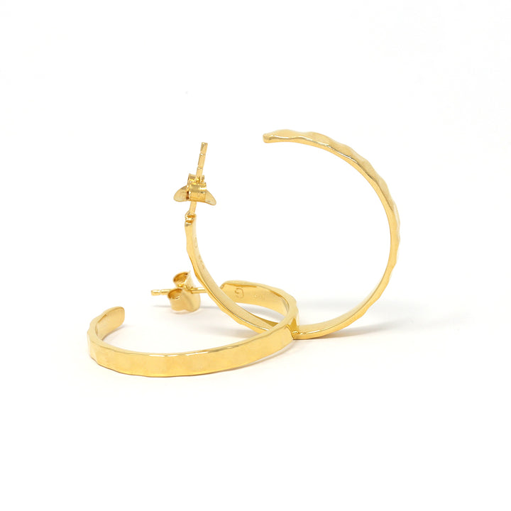 Hammered Hoop 30mm