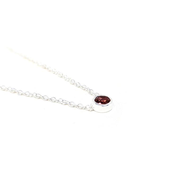 Birthstone Necklace October Tourmaline