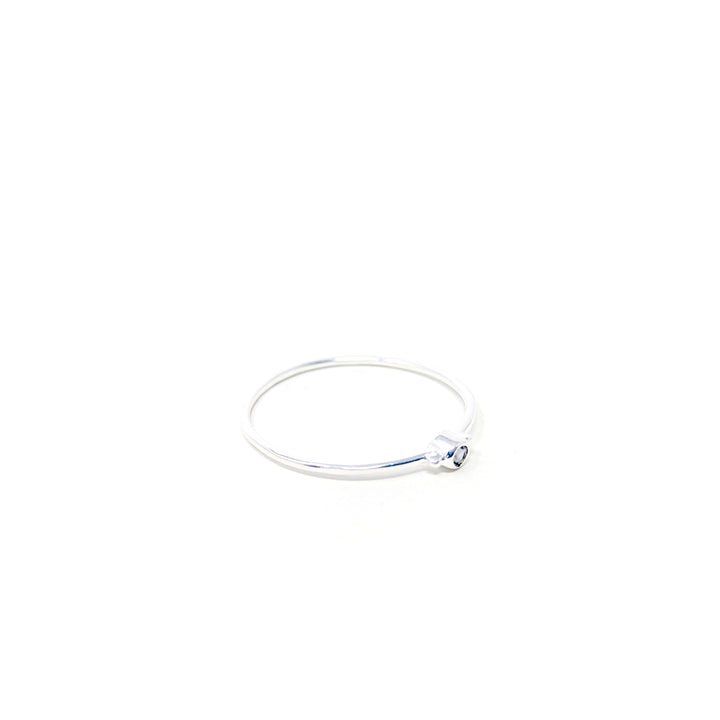 Elemental Dot Aquamarine