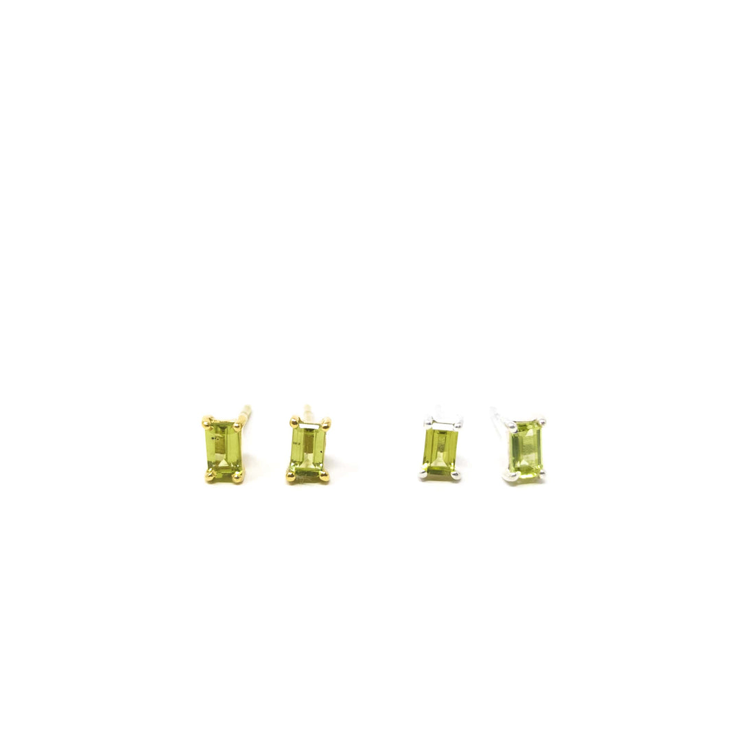 Birthstone Stud August Peridot