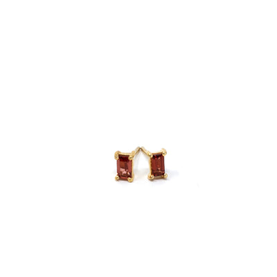 Birthstone Stud July Ruby