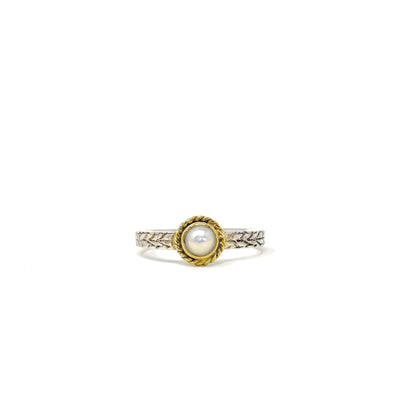 Boho Round Small Pearl