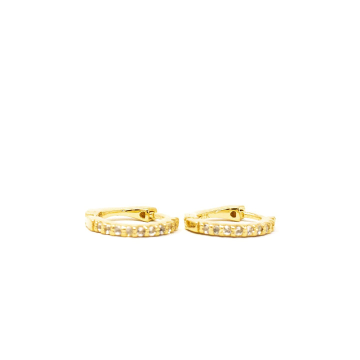 Dainty Pave Huggie