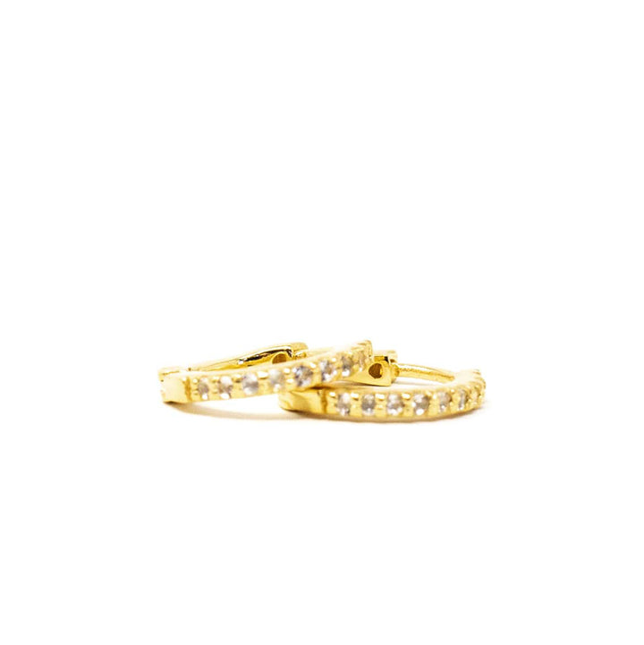 Dainty Pave Huggie