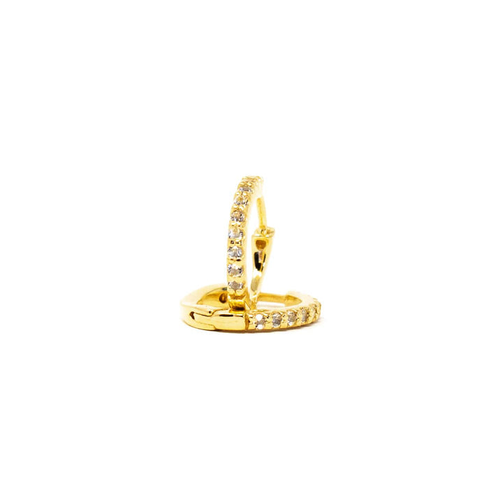 Dainty Pave Huggie