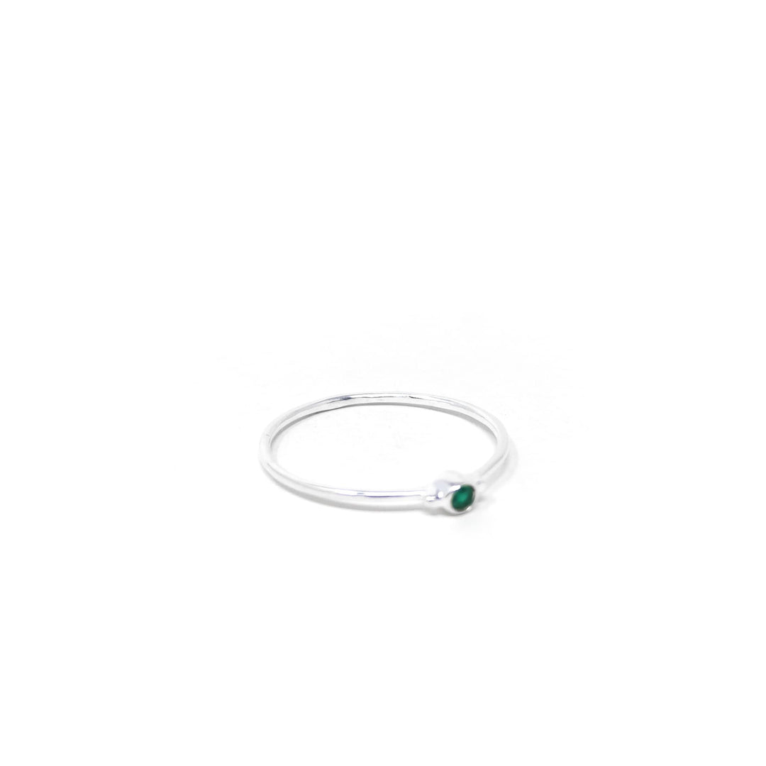 Elemental Dot Green Onyx