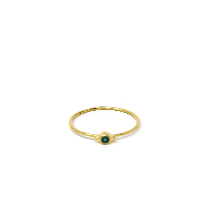 Elemental Dot Green Onyx