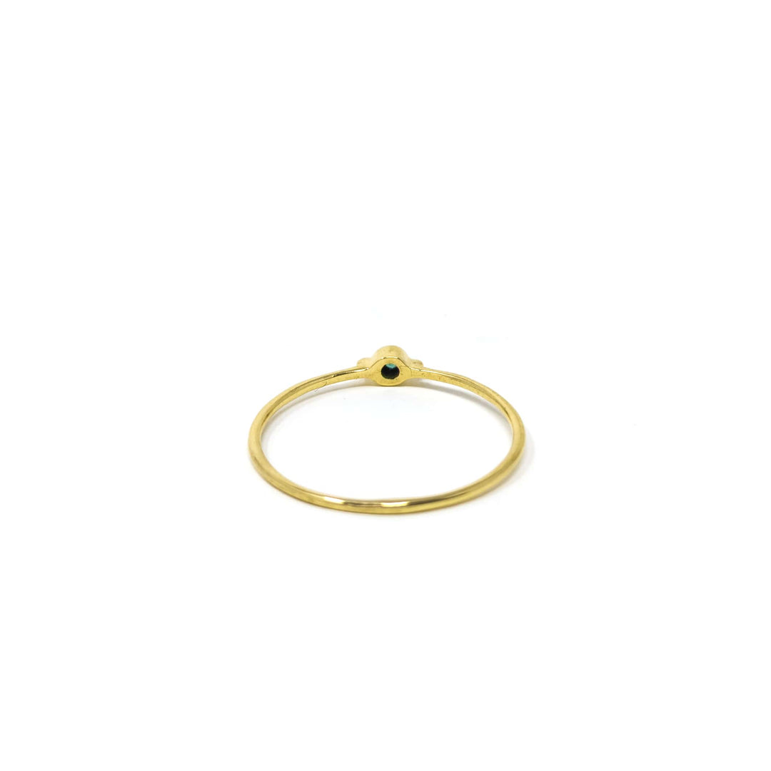 Elemental Dot Green Onyx