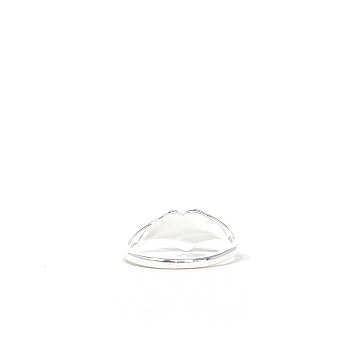 Hammered Heart Signet
