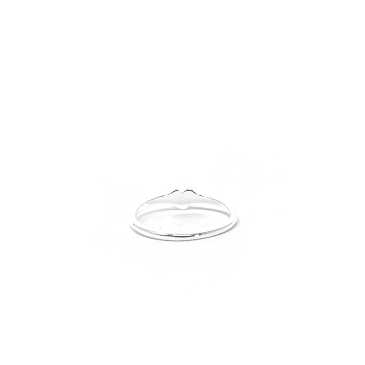 Hammered Heart Signet Mini