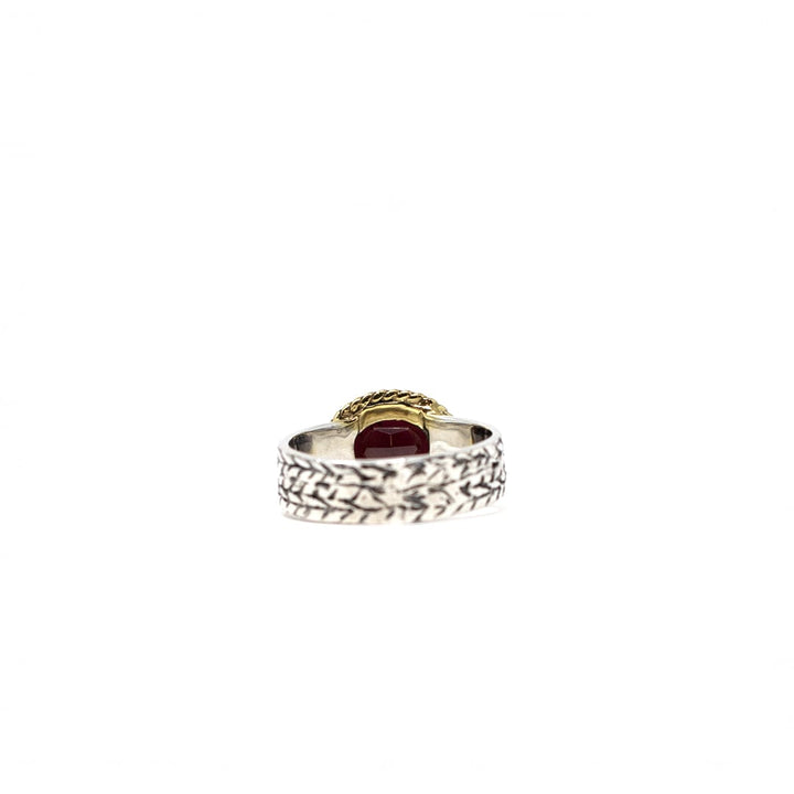 Boho Oblong Garnet