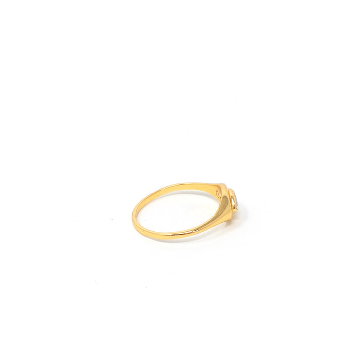 Marquise Signet Small Moonstone
