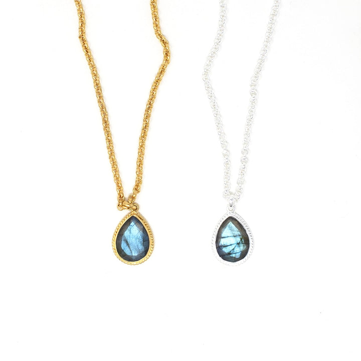Large Boho Drop Necklace