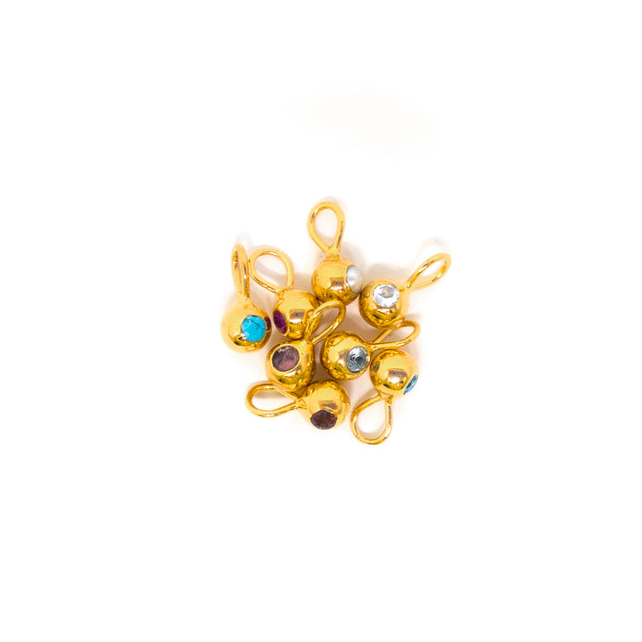 Birthstone Ball Pendant