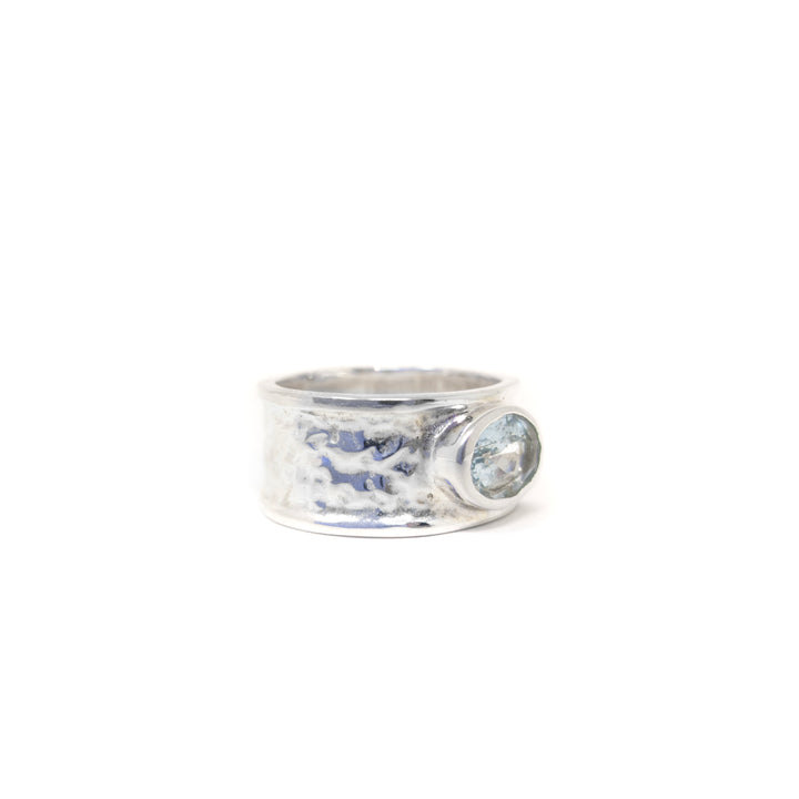Statement Hammered Ring