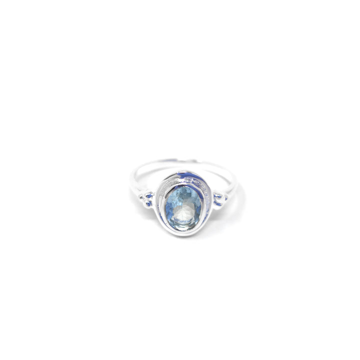 Heirloom Halo Aquamarine