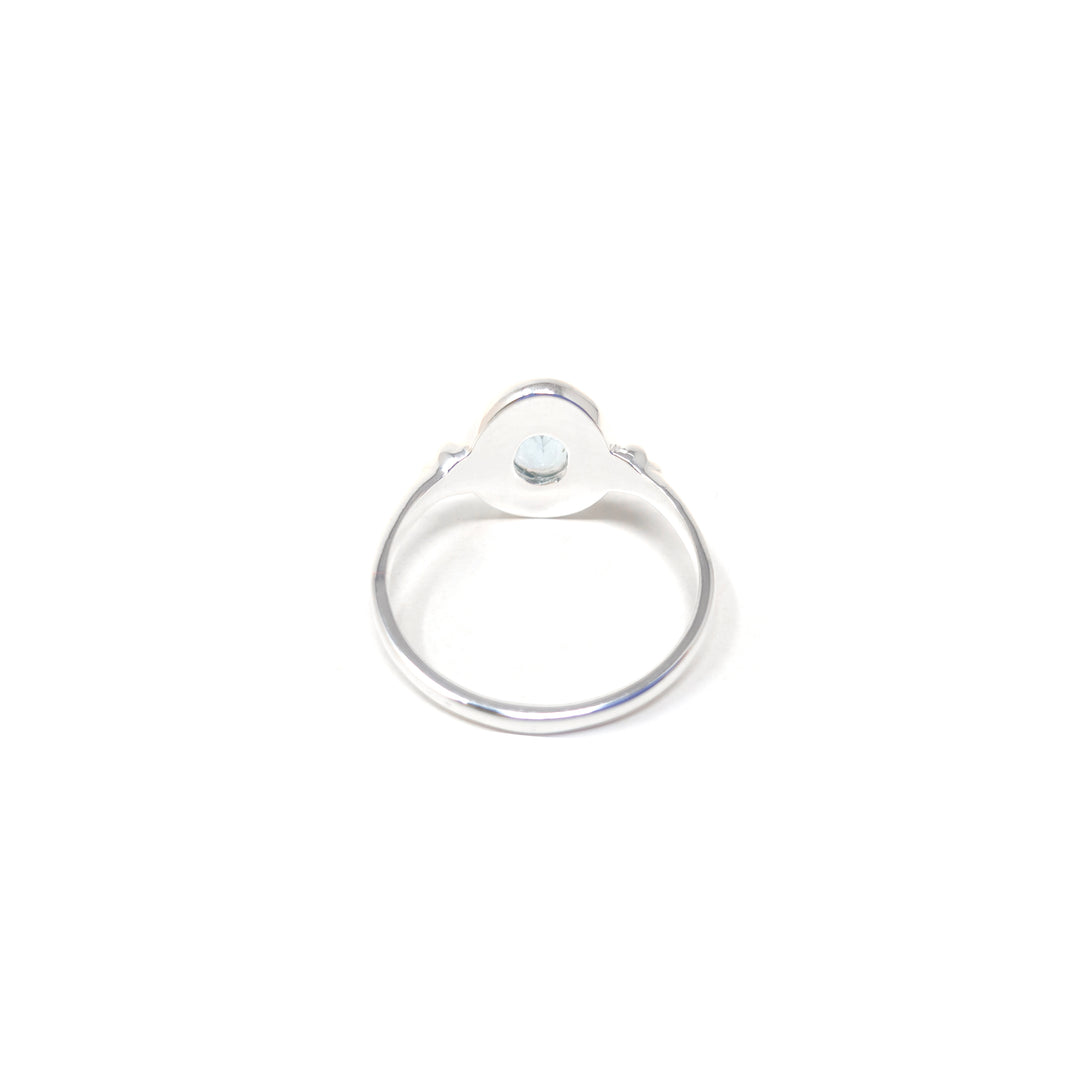 Heirloom Halo Aquamarine