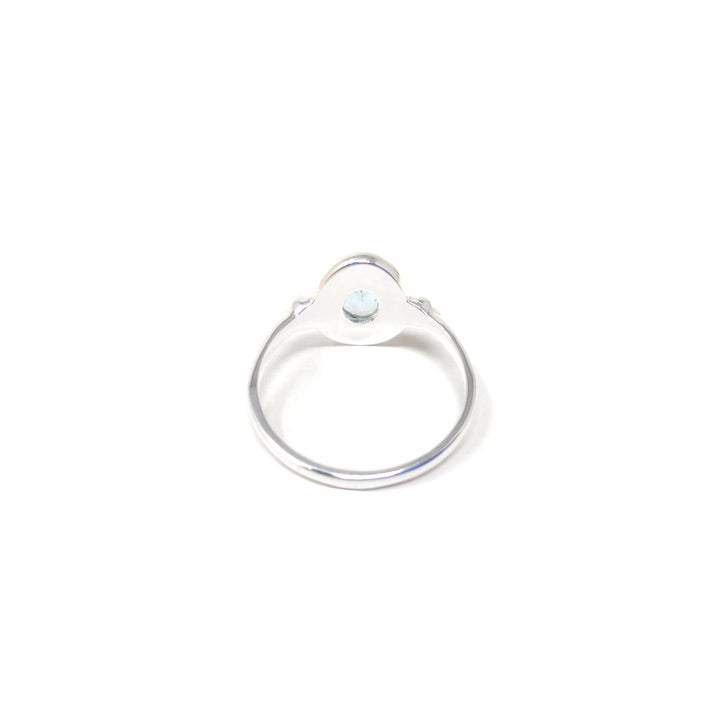 Heirloom Halo Aquamarine