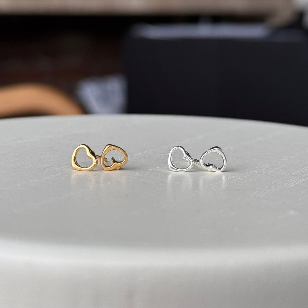 Necessary Open Heart Stud