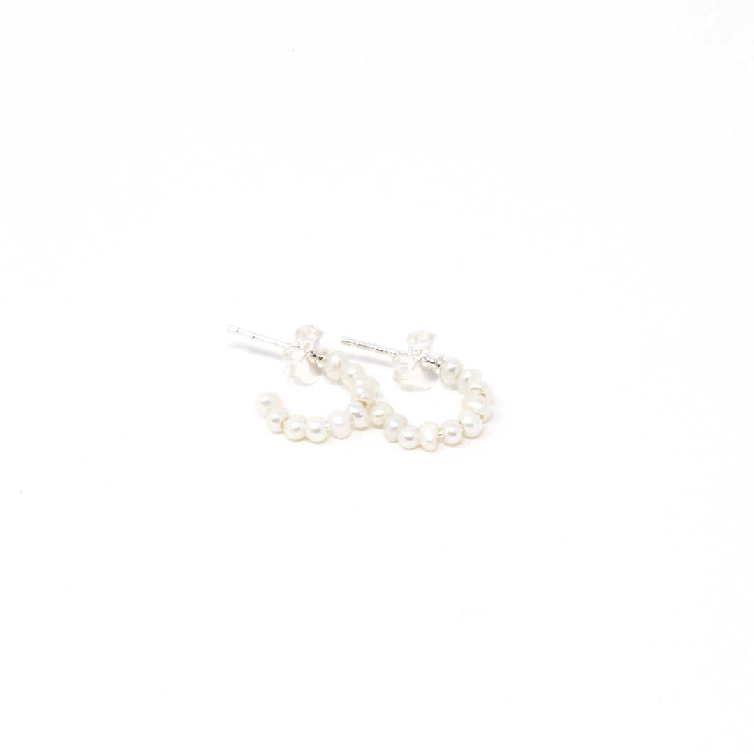 Multi Pearl Hoop 15mm