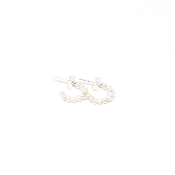 Multi Pearl Hoop 15mm