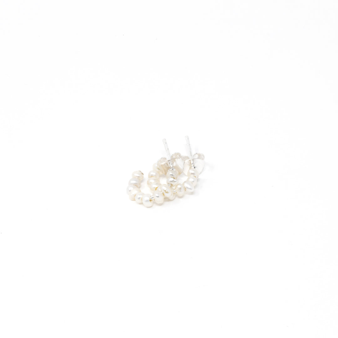 Multi Pearl Hoop 15mm