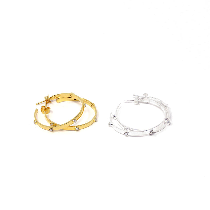Studded Hoop 35mm