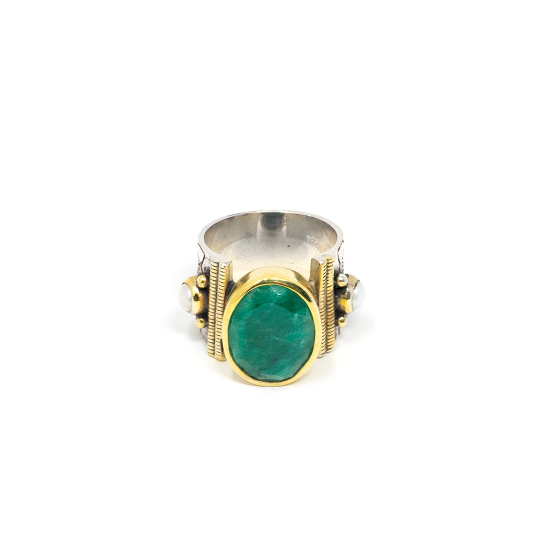 Vintage Original Emerald